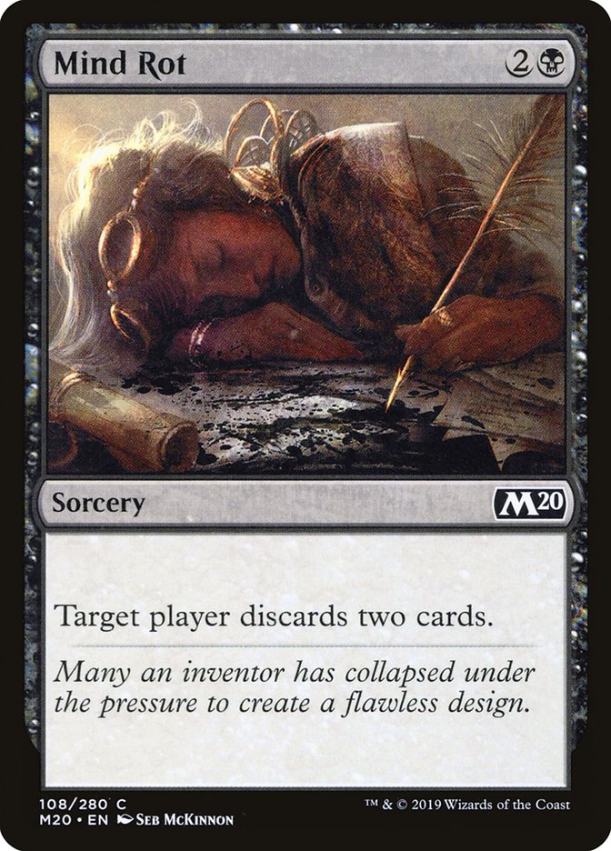 Mind Rot [Core Set 2020] | Galaxy Games LLC