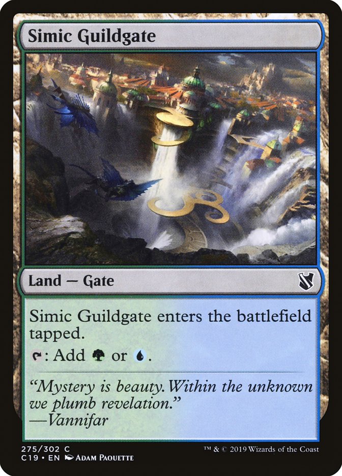 Simic Guildgate [Commander 2019] | Galaxy Games LLC