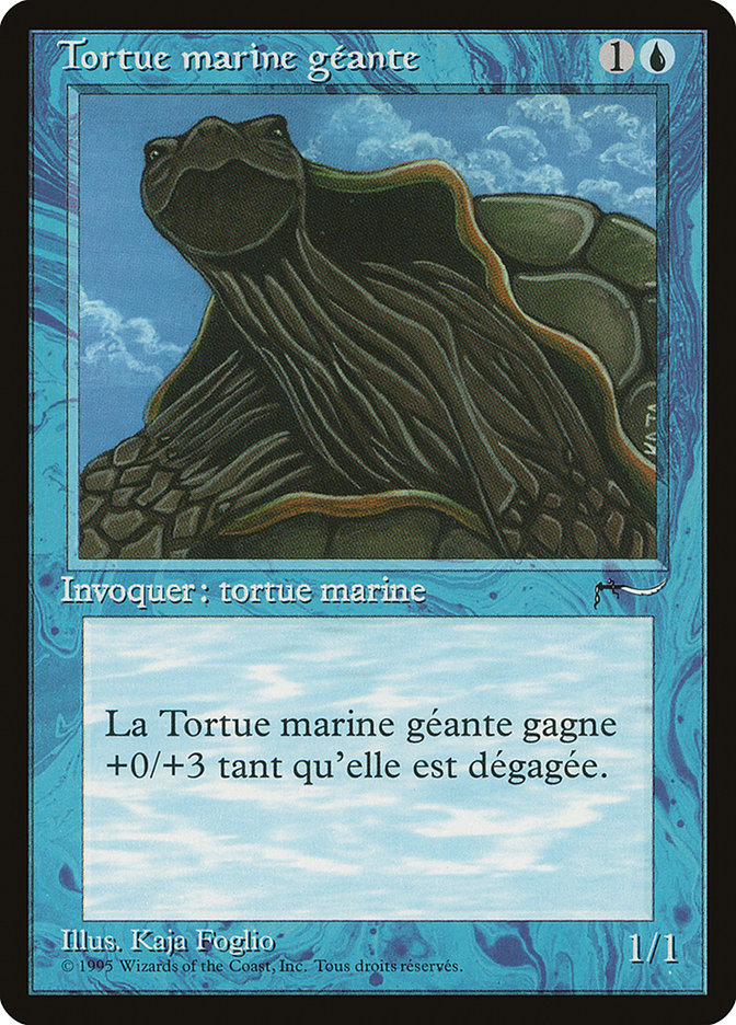 Giant Tortoise (French) - "Tortue marine geante" [Renaissance] | Galaxy Games LLC