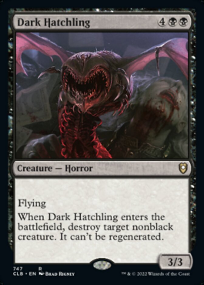 Dark Hatchling [Commander Legends: Battle for Baldur's Gate] | Galaxy Games LLC