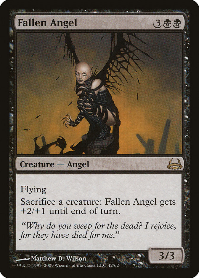 Fallen Angel [Duel Decks: Divine vs. Demonic] | Galaxy Games LLC