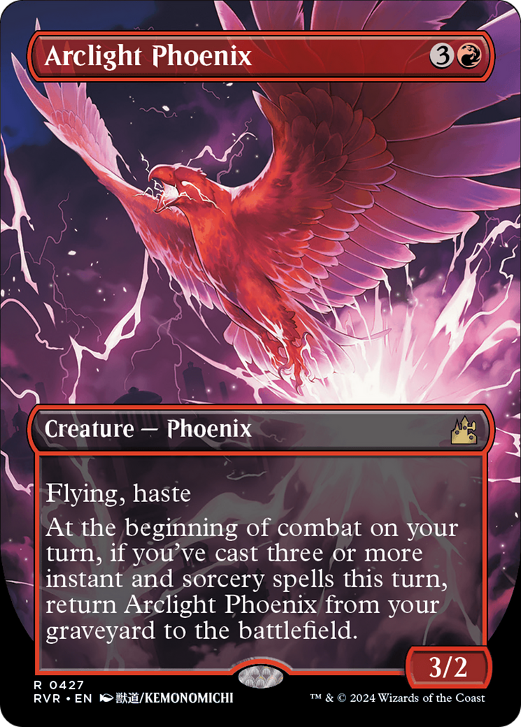 Arclight Phoenix (Anime Borderless) [Ravnica Remastered] | Galaxy Games LLC