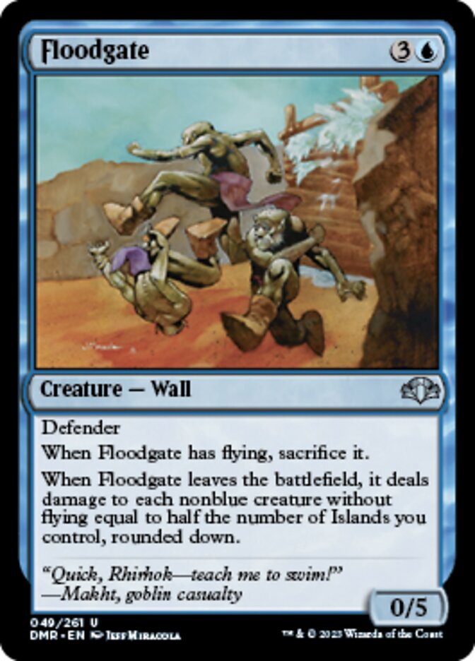 Floodgate [Dominaria Remastered] | Galaxy Games LLC