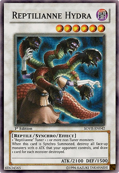 Reptilianne Hydra [SOVR-EN042] Super Rare | Galaxy Games LLC