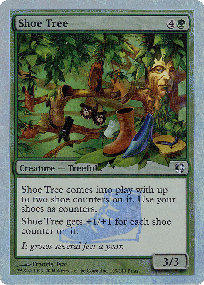 Shoe Tree (Alternate Foil) [Unhinged] | Galaxy Games LLC