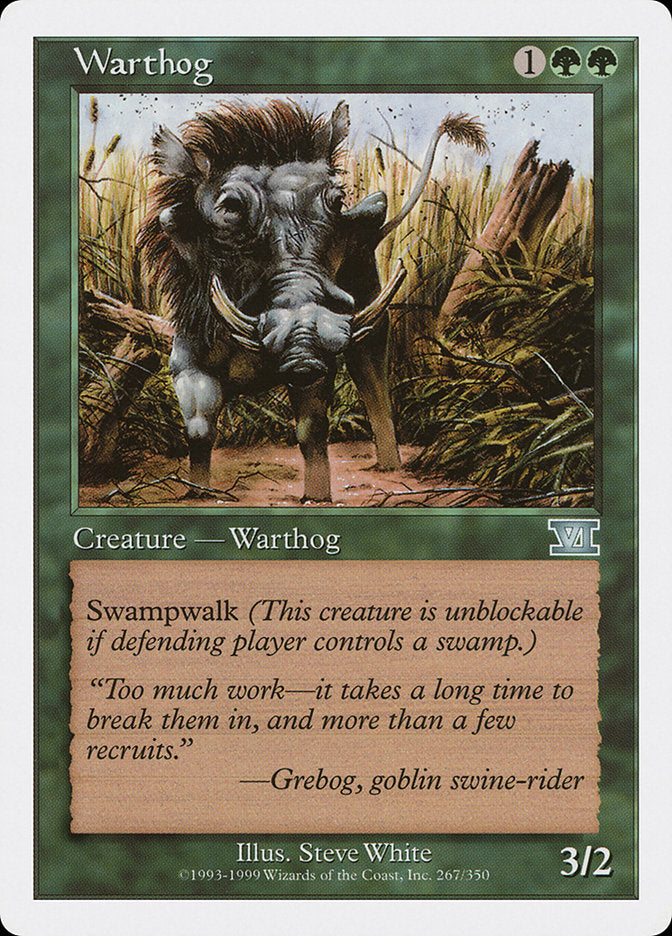 Warthog [Classic Sixth Edition] | Galaxy Games LLC