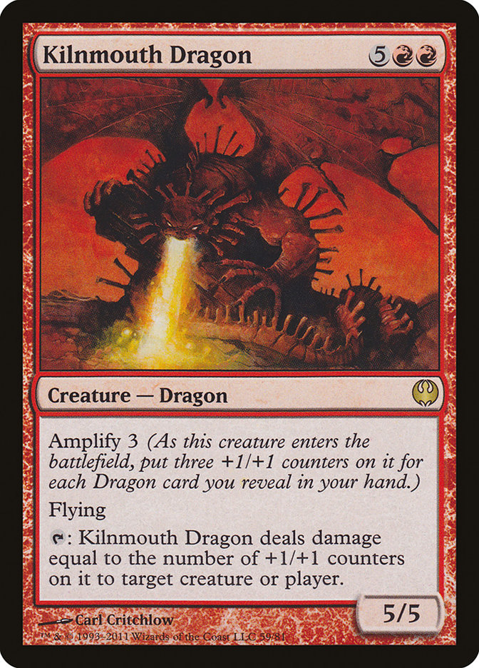 Kilnmouth Dragon [Duel Decks: Knights vs. Dragons] | Galaxy Games LLC