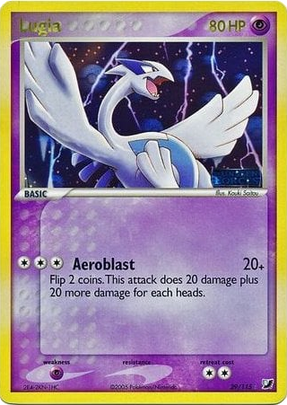 Lugia (29/115) (Stamped) [EX: Unseen Forces] | Galaxy Games LLC