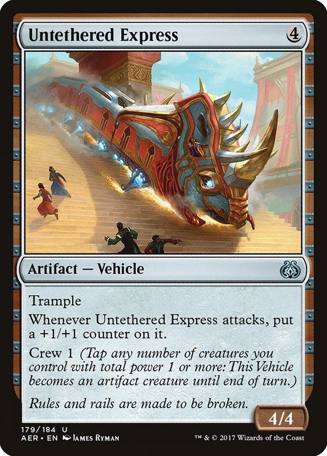 Untethered Express [Aether Revolt] | Galaxy Games LLC