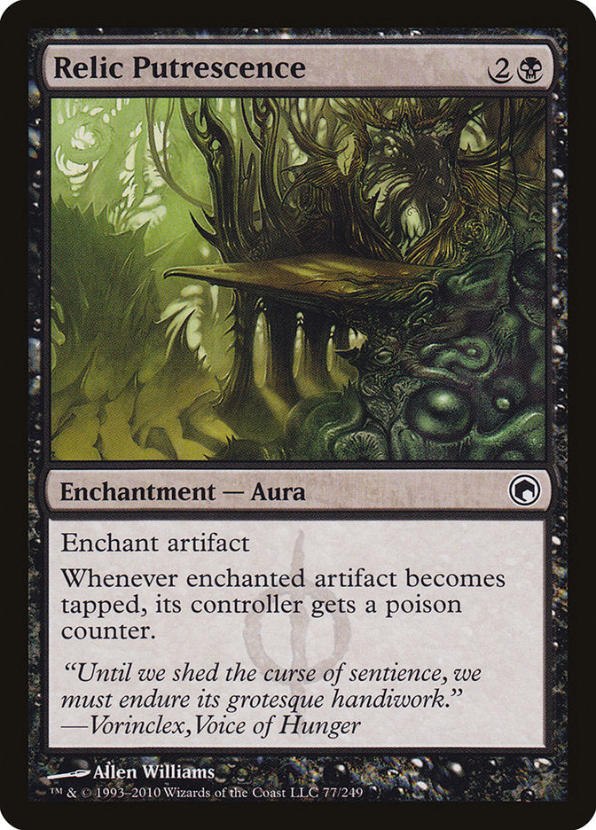 Relic Putrescence [Scars of Mirrodin] | Galaxy Games LLC