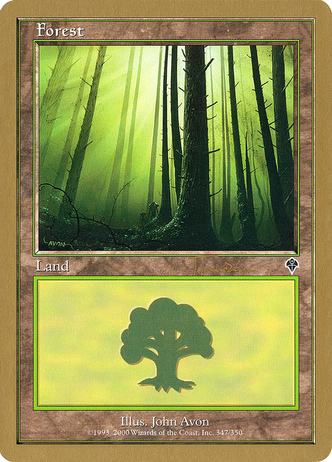 Forest (jt347) (Jan Tomcani) [World Championship Decks 2001] | Galaxy Games LLC