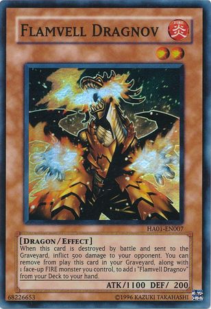 Flamvell Dragnov [HA01-EN007] Super Rare | Galaxy Games LLC