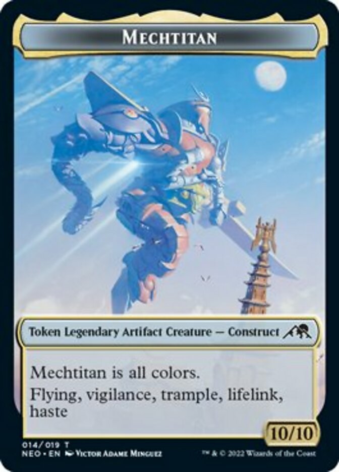 Mechtitan Token [Kamigawa: Neon Dynasty Tokens] | Galaxy Games LLC
