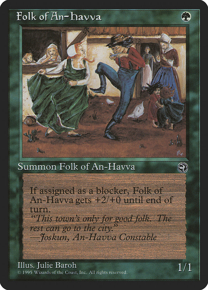 Folk of An-Havva (Joskun Flavor Text) [Homelands] | Galaxy Games LLC