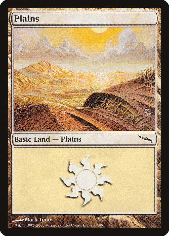 Plains (287) [Mirrodin] | Galaxy Games LLC