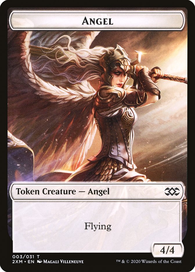 Angel Token [Double Masters Tokens] | Galaxy Games LLC