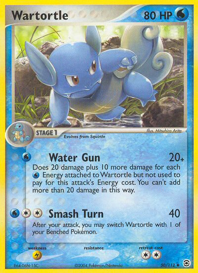 Wartortle (50/112) [EX: FireRed & LeafGreen] | Galaxy Games LLC