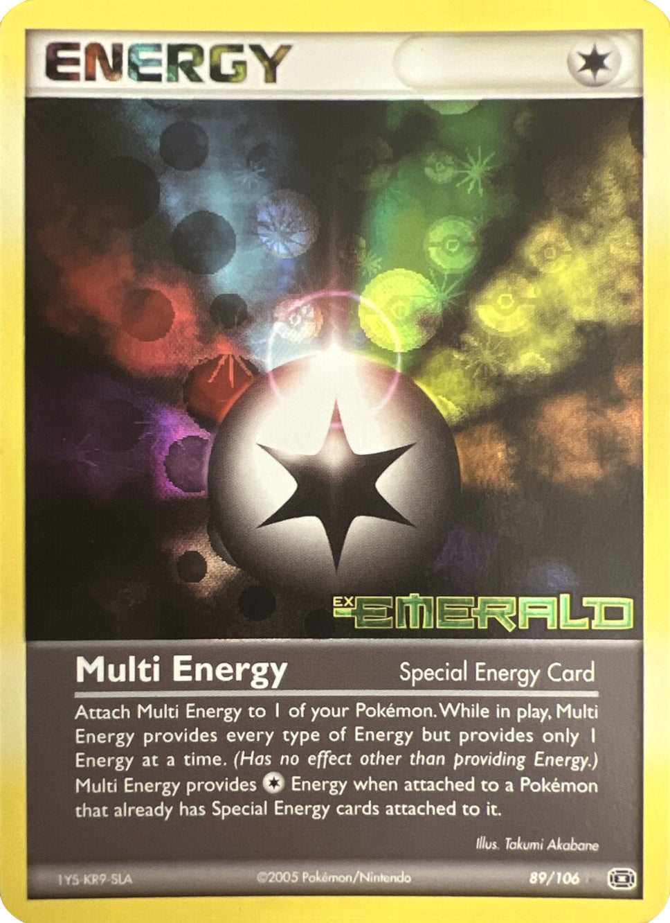 Multi Energy (89/106) (Stamped) [EX: Emerald] | Galaxy Games LLC