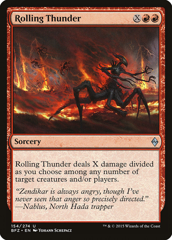 Rolling Thunder [Battle for Zendikar] | Galaxy Games LLC