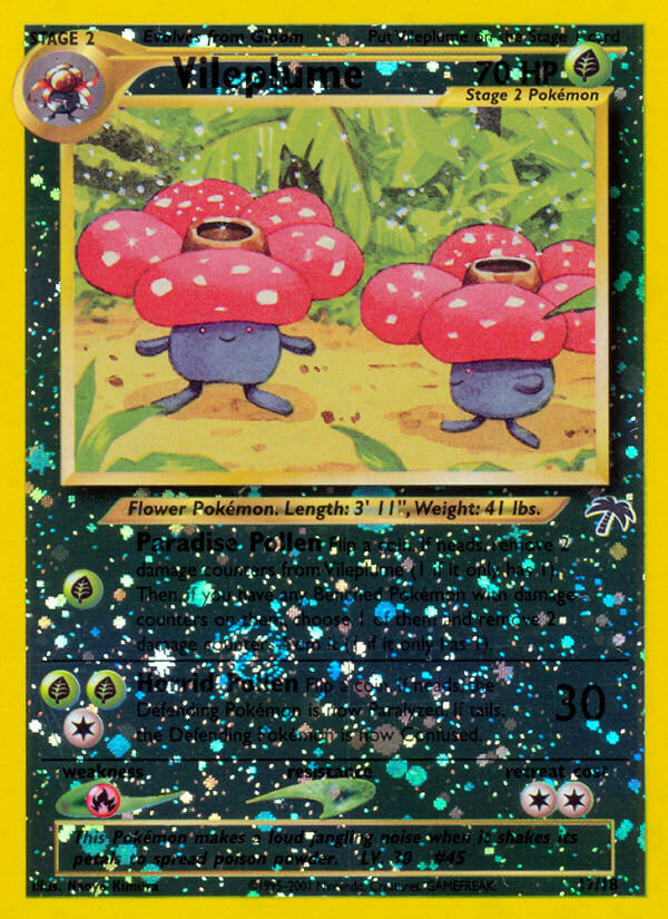 Vileplume (17/18) [Southern Islands] | Galaxy Games LLC