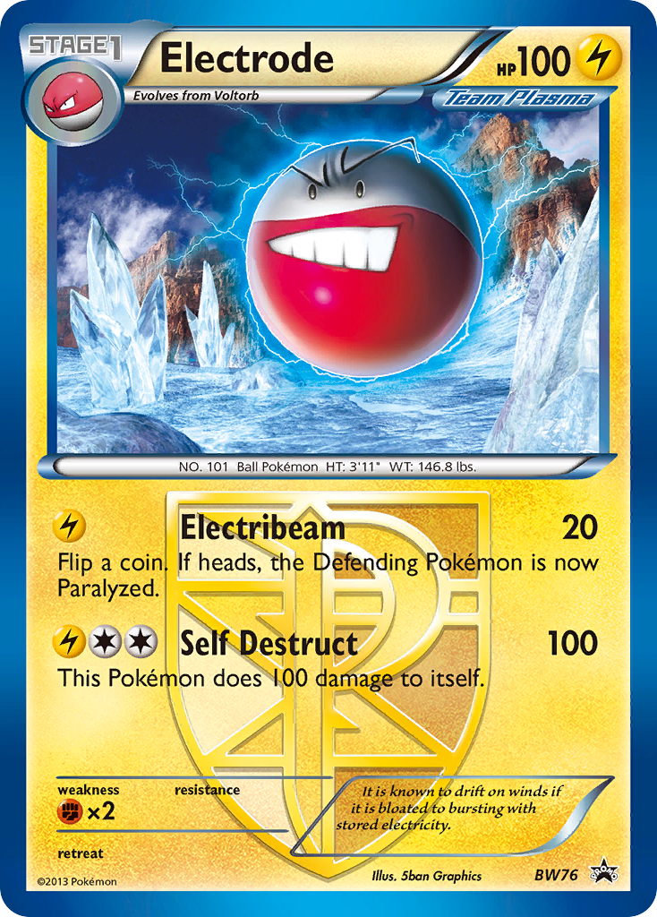 Electrode (BW76) [Black & White: Black Star Promos] | Galaxy Games LLC