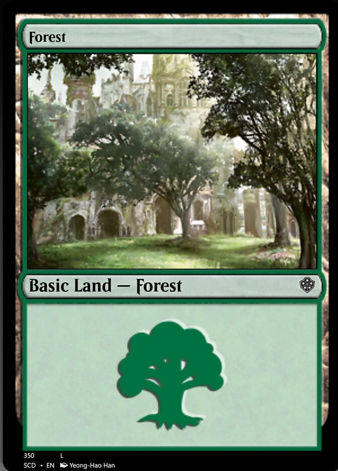 Forest (350) [Starter Commander Decks] | Galaxy Games LLC