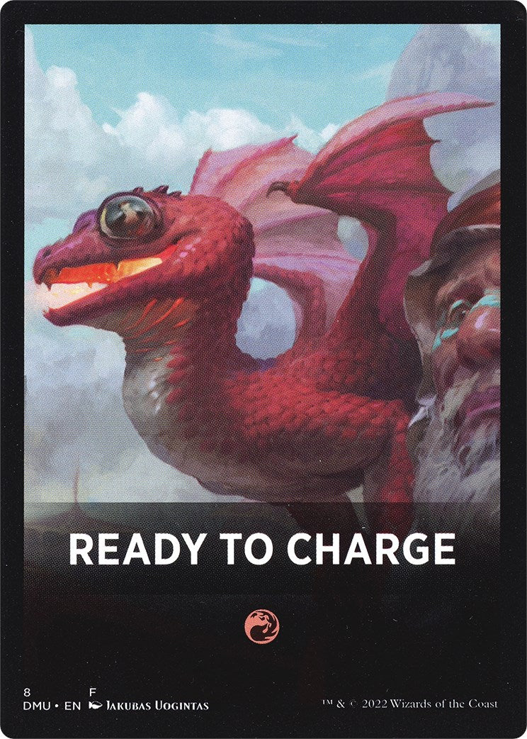 Ready to Charge Theme Card [Dominaria United Tokens] | Galaxy Games LLC