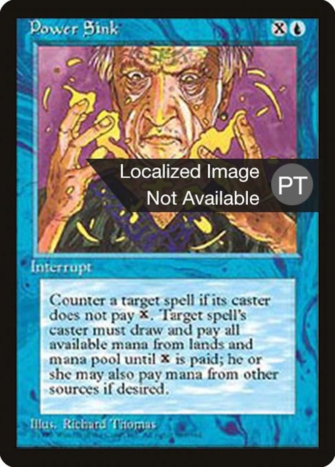 Power Sink [Fourth Edition (Foreign Black Border)] | Galaxy Games LLC