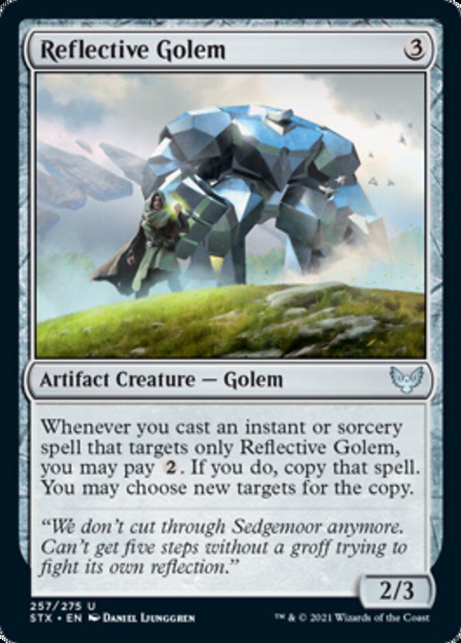 Reflective Golem [Strixhaven: School of Mages] | Galaxy Games LLC