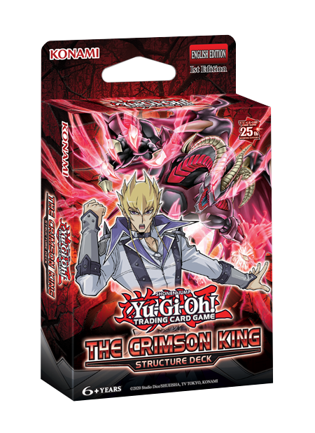 The Crimson King - Structure Deck (1st Edition) | Galaxy Games LLC
