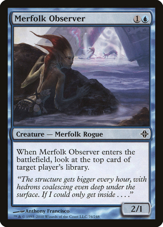 Merfolk Observer [Rise of the Eldrazi] | Galaxy Games LLC