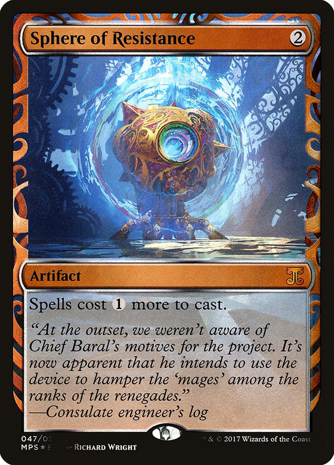 Sphere of Resistance [Kaladesh Inventions] | Galaxy Games LLC