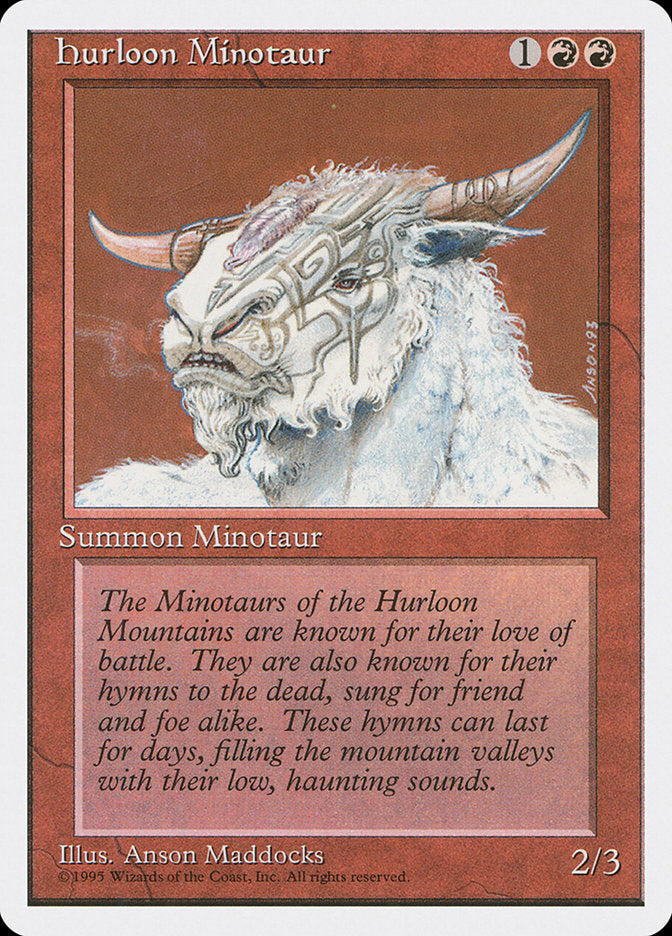 Hurloon Minotaur [Fourth Edition] | Galaxy Games LLC