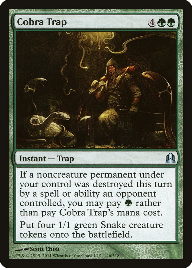 Cobra Trap [Commander 2011] | Galaxy Games LLC