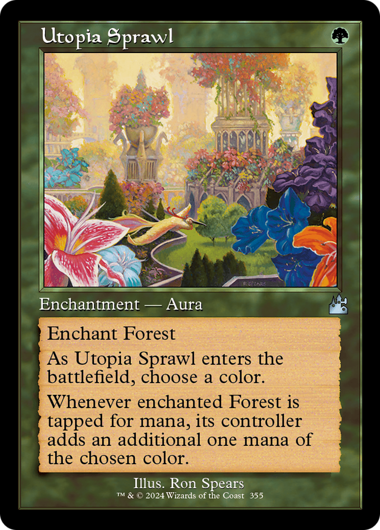 Utopia Sprawl (Retro Frame) [Ravnica Remastered] | Galaxy Games LLC