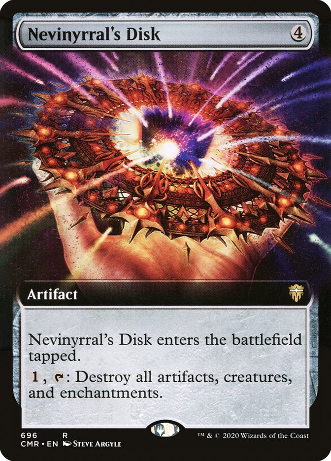 Nevinyrral's Disk (Extended Art) [Commander Legends] | Galaxy Games LLC