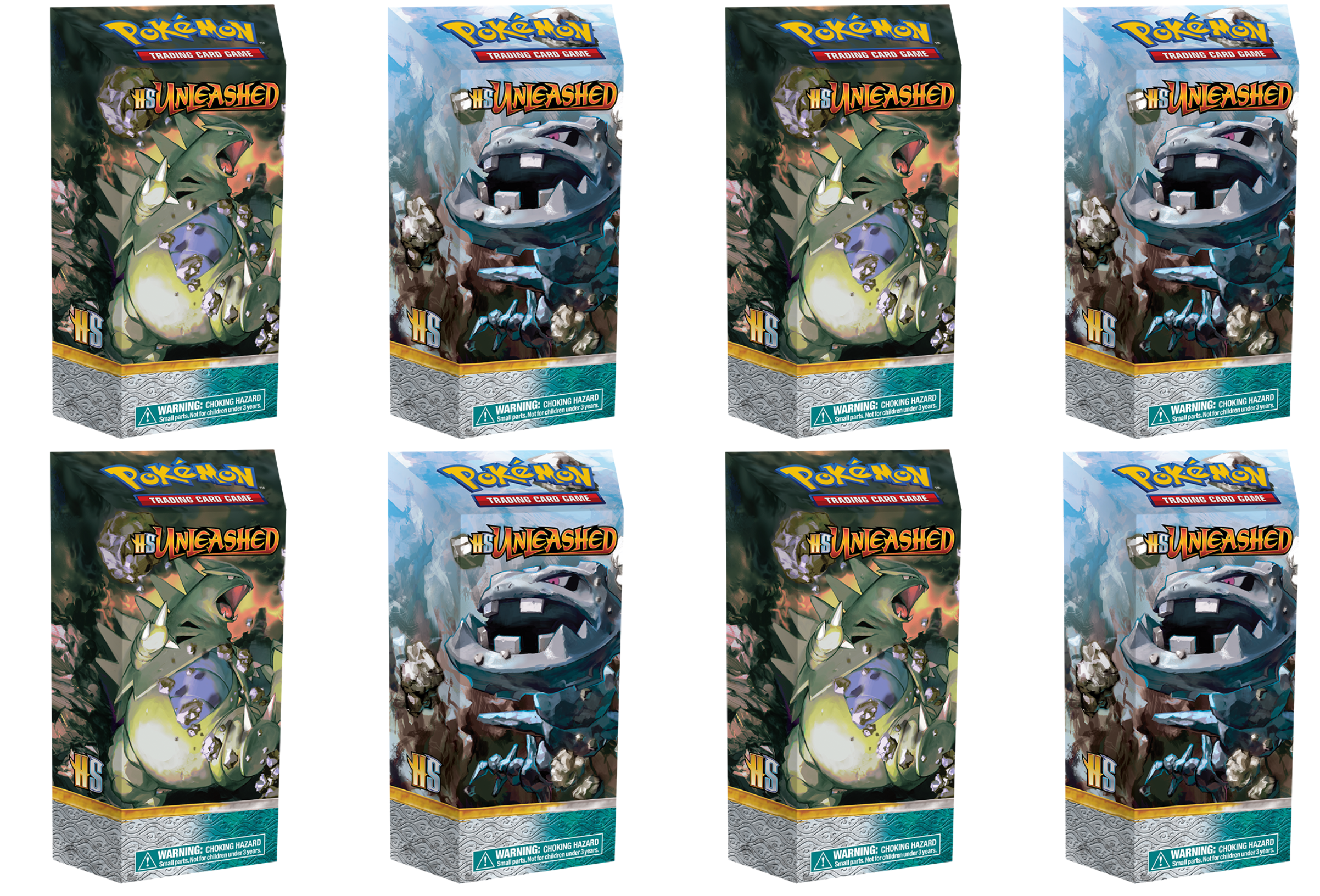 HeartGold & SoulSilver: Unleashed - Theme Deck Display | Galaxy Games LLC