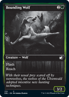 Bounding Wolf [Innistrad: Double Feature] | Galaxy Games LLC