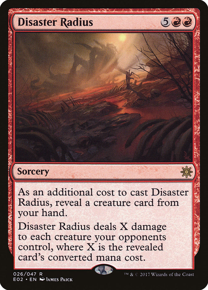 Disaster Radius [Explorers of Ixalan] | Galaxy Games LLC