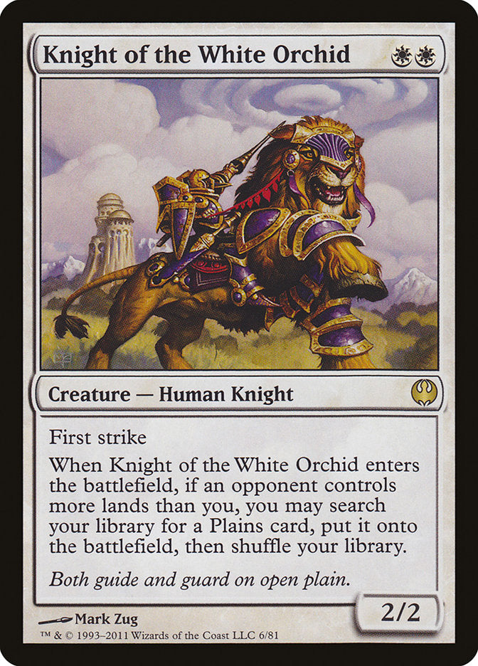 Knight of the White Orchid [Duel Decks: Knights vs. Dragons] | Galaxy Games LLC