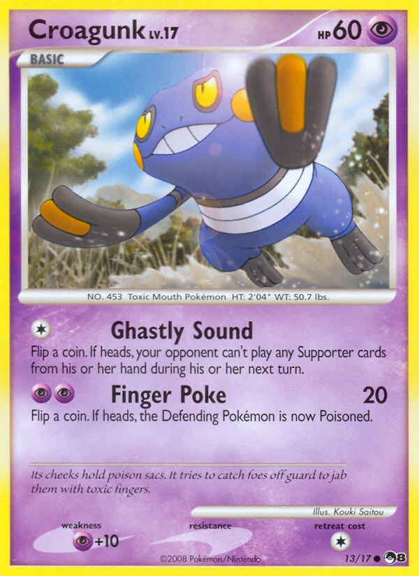 Croagunk (13/17) [POP Series 8] | Galaxy Games LLC