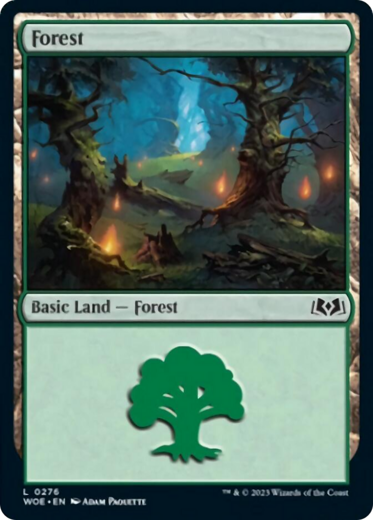 Forest (0276) [Wilds of Eldraine] | Galaxy Games LLC
