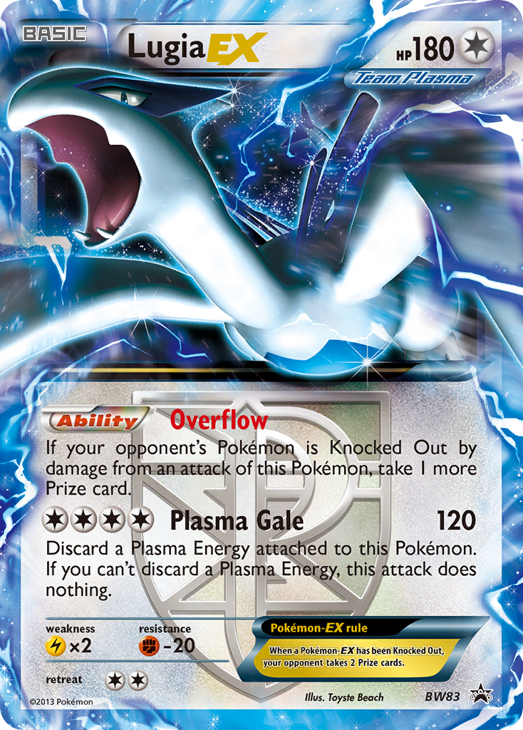 Lugia EX (BW83) [Black & White: Black Star Promos] | Galaxy Games LLC