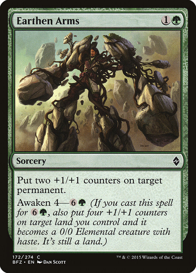 Earthen Arms [Battle for Zendikar] | Galaxy Games LLC