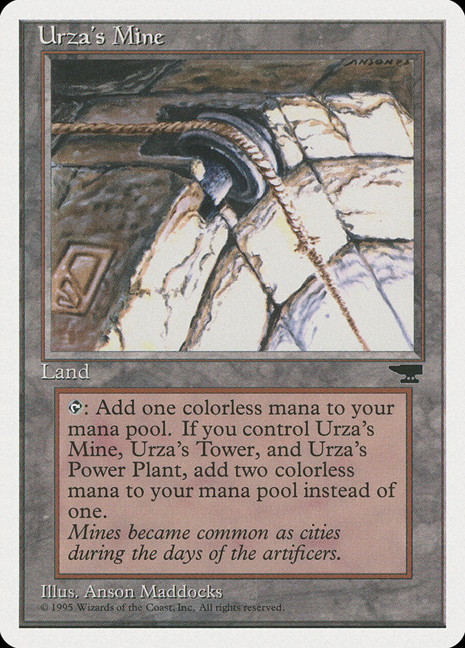 Urza's Mine (Pulley Embedded in Stone) [Chronicles] | Galaxy Games LLC