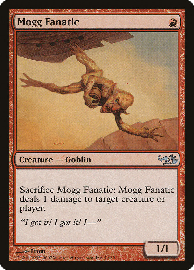 Mogg Fanatic [Duel Decks: Elves vs. Goblins] | Galaxy Games LLC