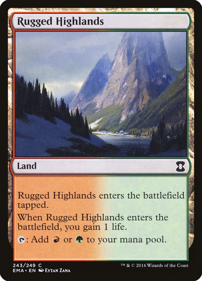 Rugged Highlands [Eternal Masters] | Galaxy Games LLC