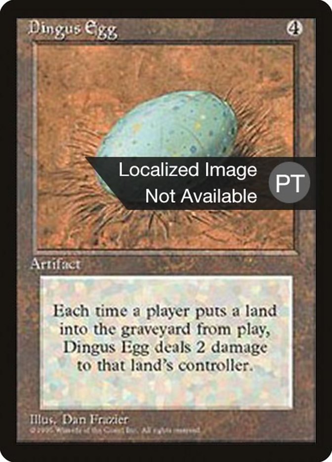 Dingus Egg [Fourth Edition (Foreign Black Border)] | Galaxy Games LLC
