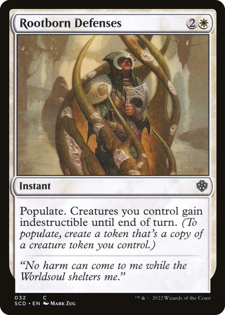 Rootborn Defenses [Starter Commander Decks] | Galaxy Games LLC