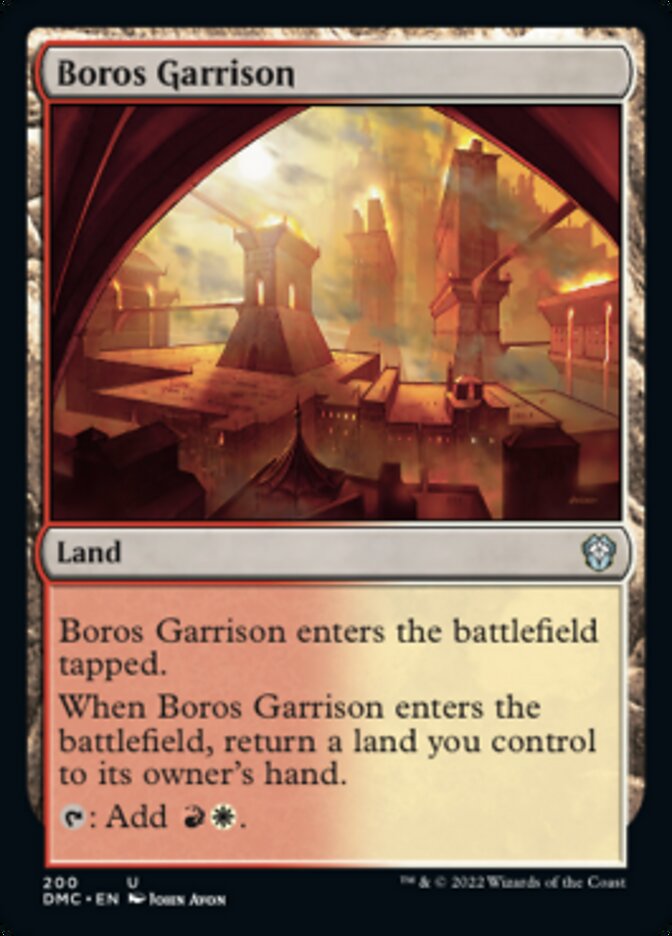 Boros Garrison [Dominaria United Commander] | Galaxy Games LLC